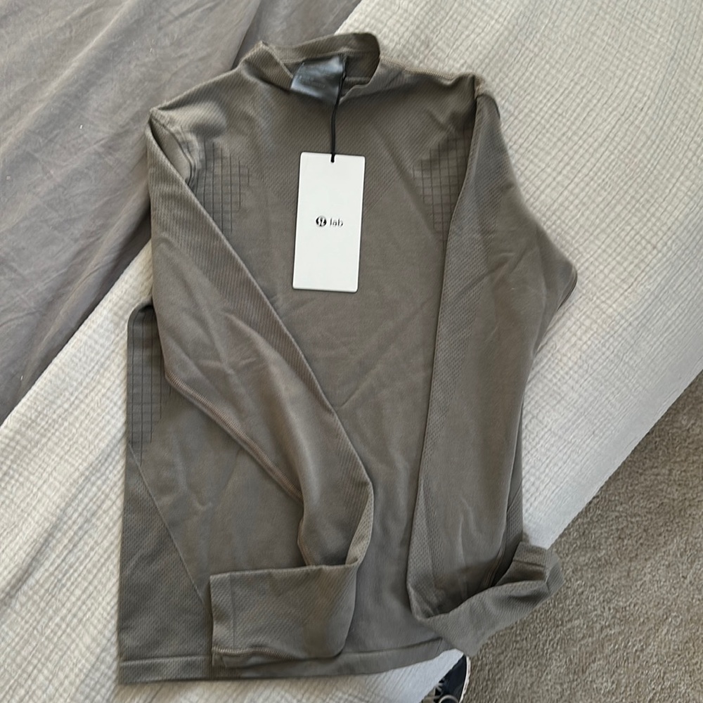 Lululemon LAB Seamless Wool-Blend long sleeve.